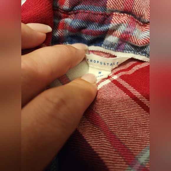Aeropostale flannel - Picture 2 of 2